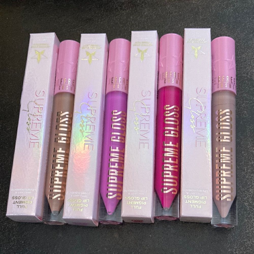 Jeffree Star Supreme Gloss Mannequin, Queen Supreme, Pink Vault & Blow My Candle